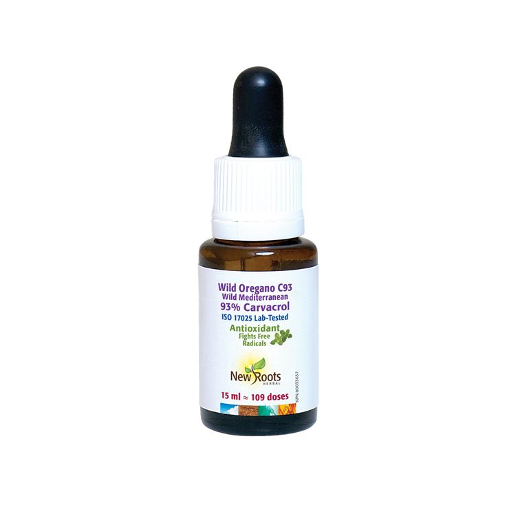 New Roots, Wild Oregano Oil C93, 15ml