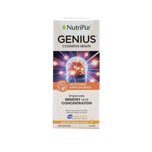 NutriPur, Genius Cognitive Health Formula, 114ml