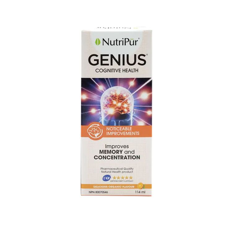 NutriPur, Genius Cognitive Health Formula, 114ml