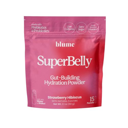 blume, SuperBelly, Strawberry Hibiscus, 15 Packets