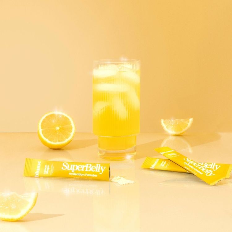 blume, SuperBelly, Gut Building Hydration Powder, Lemon Ginger, 15 Packets