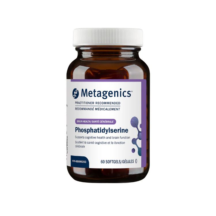 美国Metagenics磷脂酰丝氨酸PS胶囊 60粒 改善认知 提升注意力 缓解精神紧张