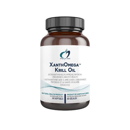 Designs for Health, XanthOmega™ Krill Oil, 60 Softgels