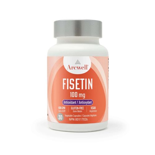 Arcwell, Fisetin, 100mg, 30 Vcaps