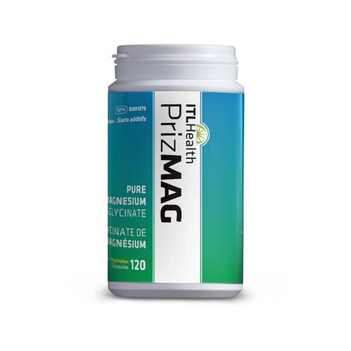 ITL Health, PrizMAG, Pure Magnesium Bisglycinate, 120 Capsules