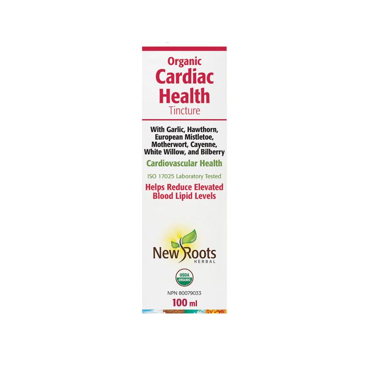 New Roots, Organic Cardiac Health Tincture, 100ml