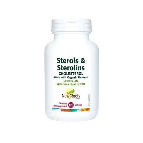 New Roots, Sterols & Sterolins Cholesterol, 120 Softgels