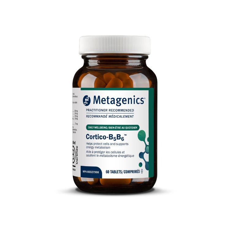 Metagenics, Cortico-B5B6™, 60 Tablets
