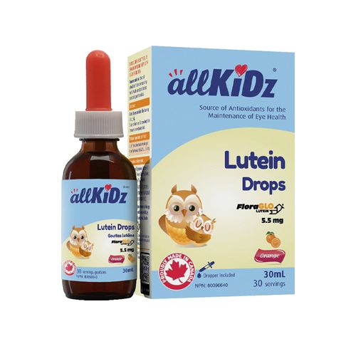 allKiDz, Lutein Drops, FloraGLO, 5.5mg, 30ml