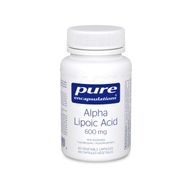 美国Pure Encapsulations硫辛酸 600毫克/60粒 抗糖化抵御自由基 稳定血糖 美白淡斑