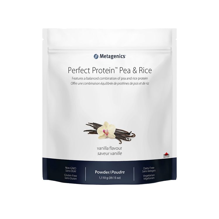 Metagenics, Perfect Protein, Pea & Rice, Chocolate 1200g