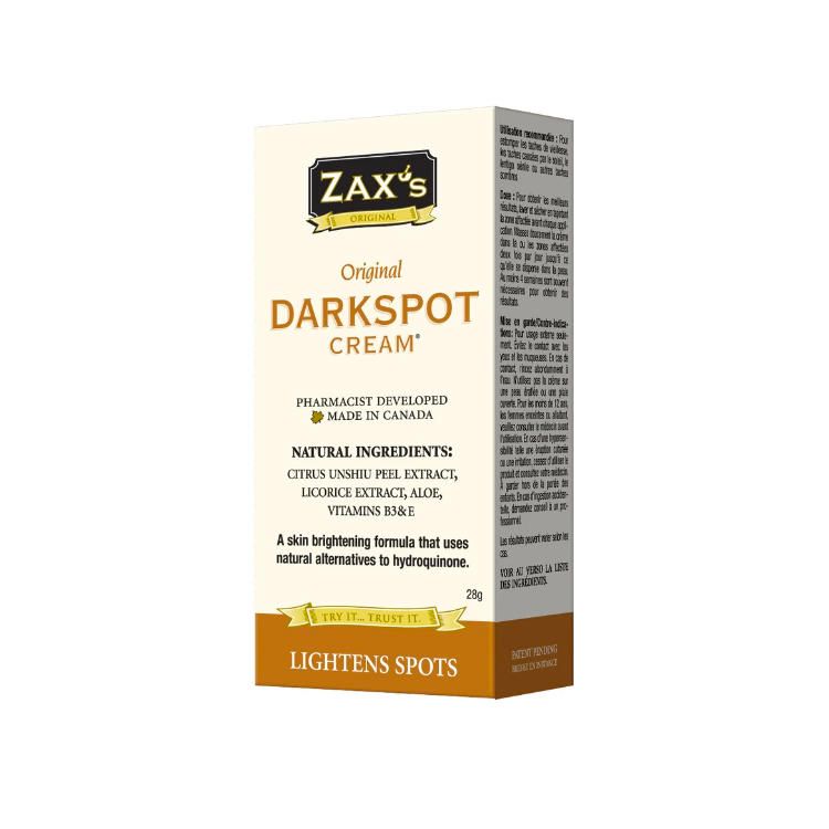 加拿大Zax's天然暗痕祛斑膏 天然橘皮甘草等提取 对抗年龄色斑黄褐斑等 最快4周以上可见效果