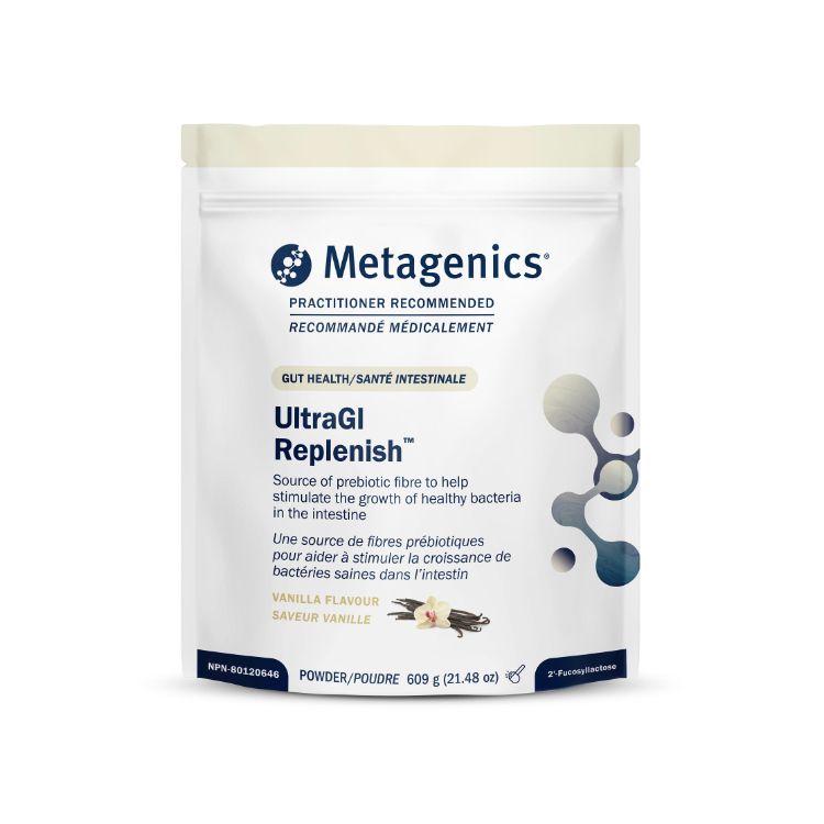 Metagenics, UltraGI Replenish, Vanilla, 609g