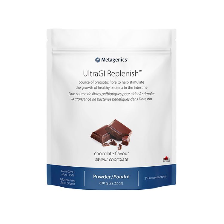 Metagenics, UltraGI Replenish, Chocolate, 630g