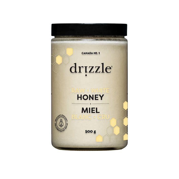 Drizzle, Raw White Honey, 500g