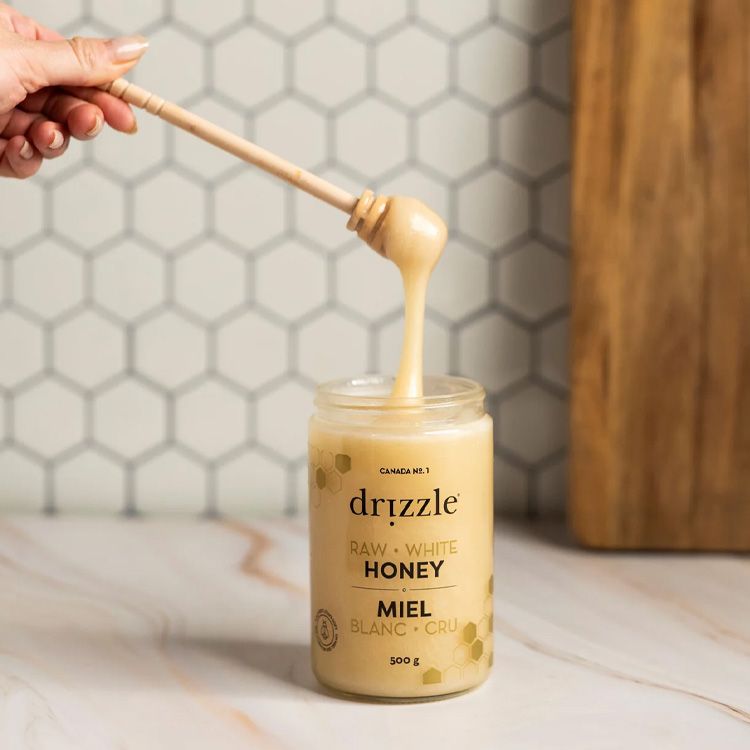 Drizzle, Raw White Honey, 500g