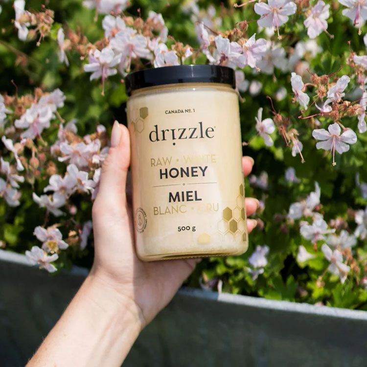 Drizzle, Raw White Honey, 500g