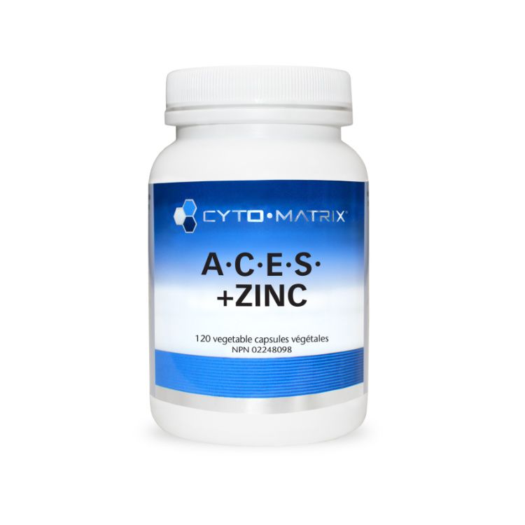 Cyto-Matrix, ACES+Zn, 120 Vegetable Capsules