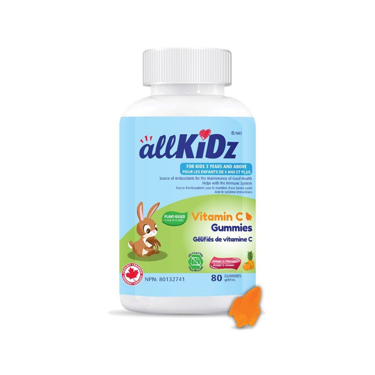 allKiDz, Vitamin C Gummies, 80 Counts