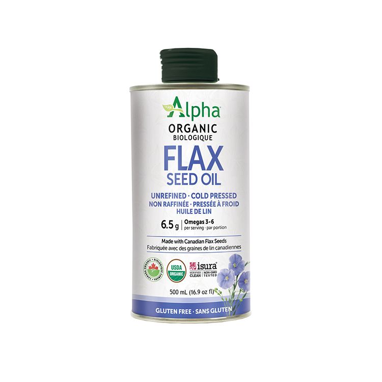 Alpha Health, Organic Flaxseed Oil, 500ml