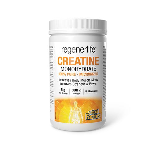 Natural Factors, regenerLife, Creatine Monohydrate, 300g