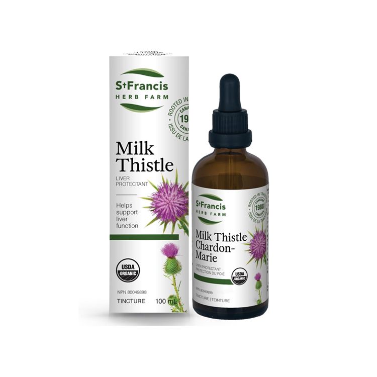 St. Francis Herb Farm, Milk Thistle, 100ml