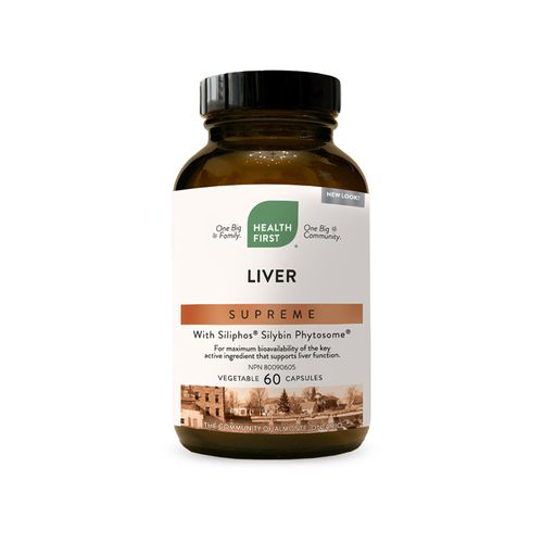 加拿大Health First复合护肝胶囊 60粒 Siliphos®专利磷脂复合水飞蓟宾 奶蓟草护肝