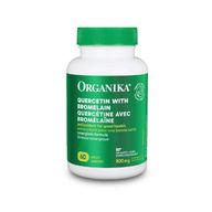 Organika, Quercetin With Bromelain, 500mg, 60 Caplets