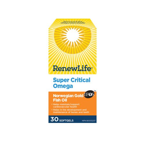 Renew Life, Super Critical Omega, 30 Softgels