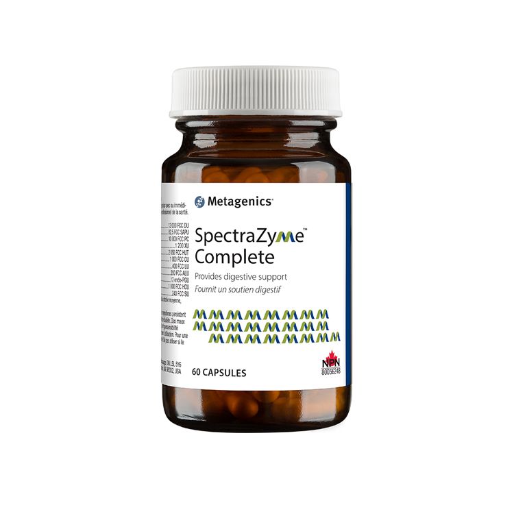 Metagenics, SpectraZyme Complete, 60 Capsules