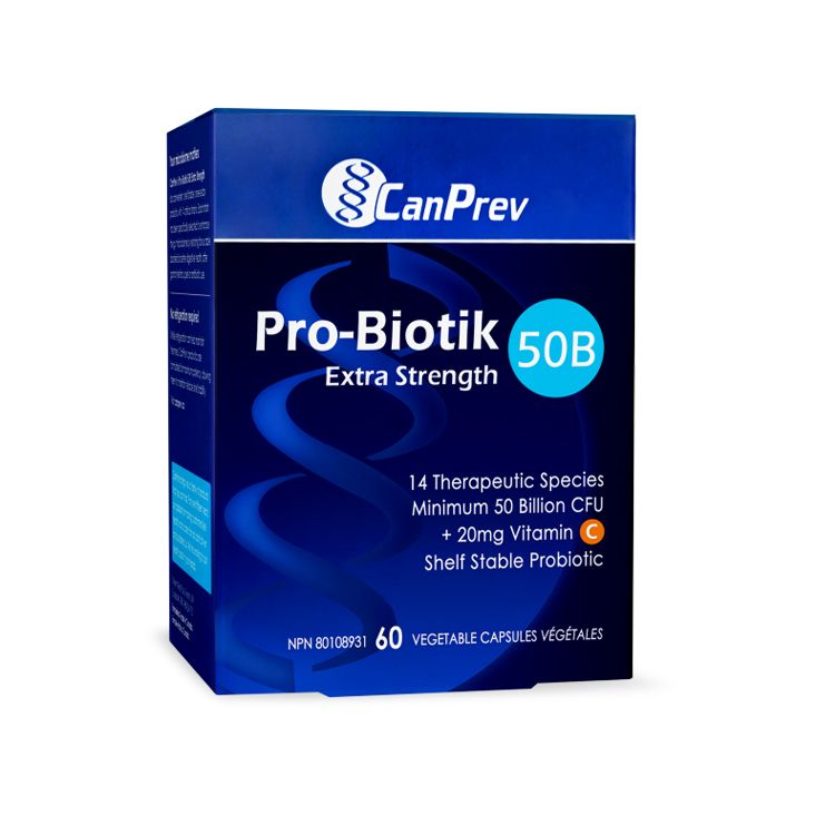 CanPrev, Pro-Biotik Extra Strength, 60 VCaps