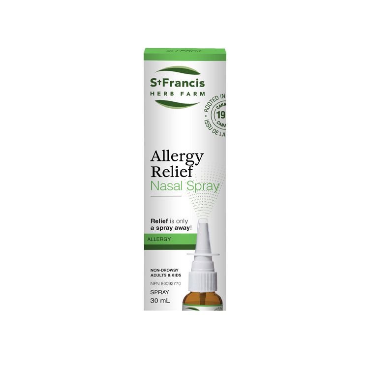 St. Francis Herb Farm, Allergy Relief Nasal Spray, 30 ml