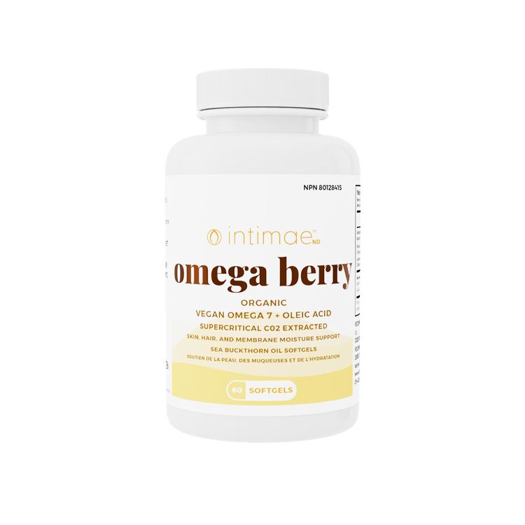 Intimae PRO, Omega Berry Organic Vegan Omega 7 + Oleic Acid, 60 Softgels