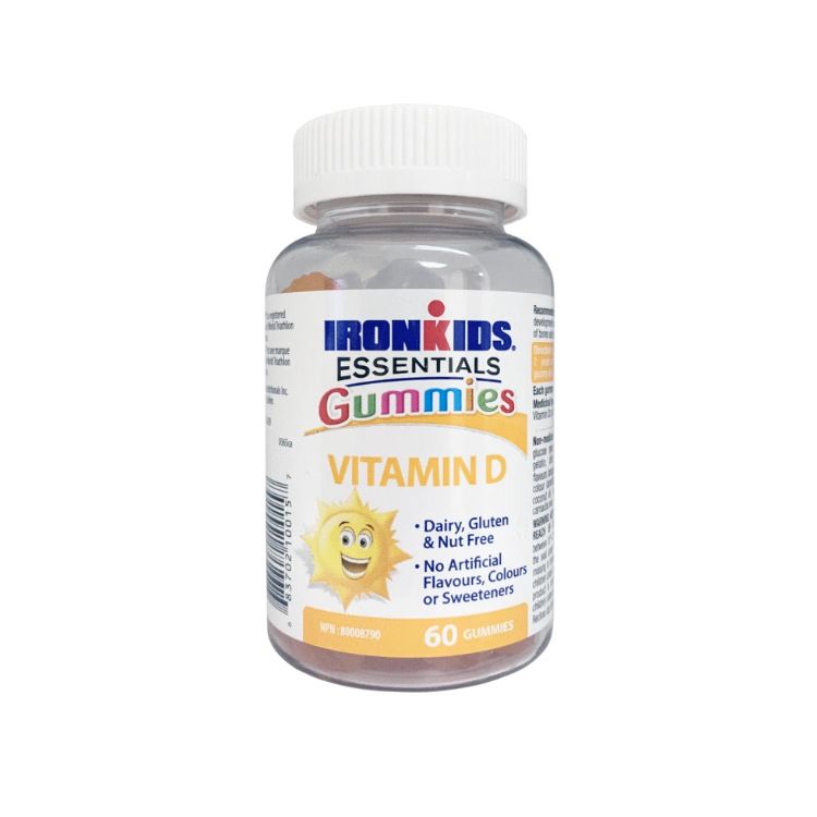 Ironkids, Essentials Gummies, Vitamin D, 60 Gummies