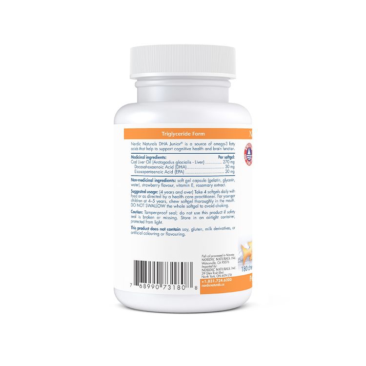 Nordic Naturals Professional, DHA Junior, 180 Chewable Softgels