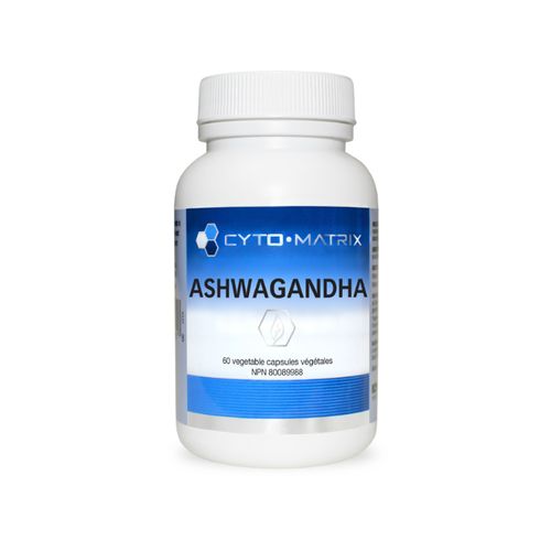 加拿大Cyto-Matrix南非醉茄胶囊 600毫克/60粒 KSM-66®专利成分 降低压力 改善记忆力 帮助睡眠