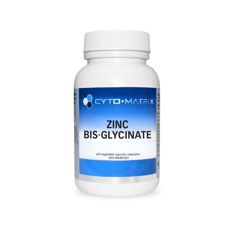 Cyto-Matrix, Zinc Bis·Glycinate, 25mg, 60 Vegetable Capsules