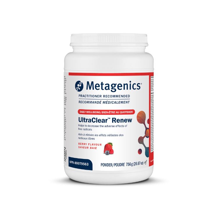 美国Metagenics超强复合排毒营养粉 莓果味/756克/21次量 医疗级产品 清除自由基 支持代谢排毒 有助甲状腺功能