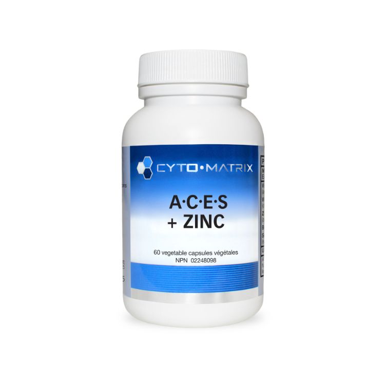 Cyto-Matrix, ACES+Zn, 60 Vegetable Capsules