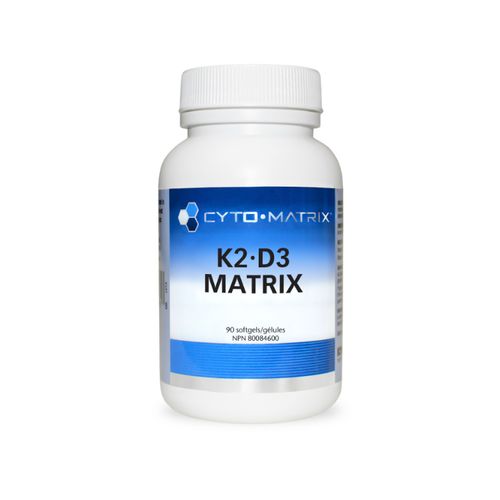 Cyto-Matrix, K2-D3 Matrix, 90 Softgels