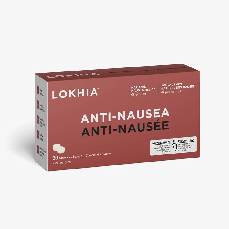 Lokhia, Anti-Nausea, 30 Chewable Tablets