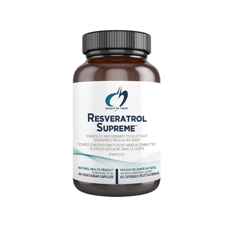 Designs for Health, Resveratrol Supreme™, 60 Vegetarian Capsules