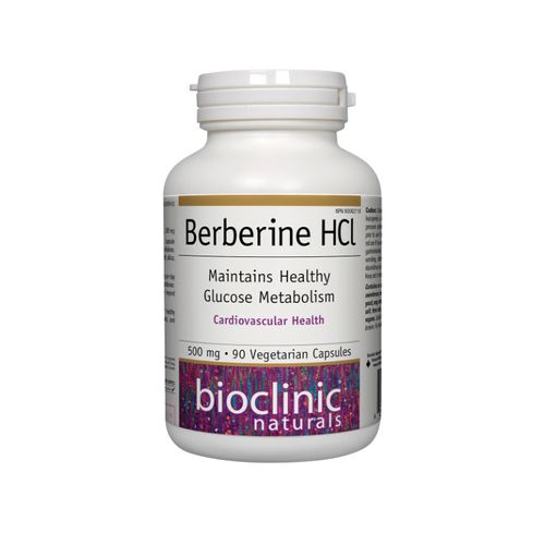 Bioclinic Naturals, Berberine HCl, 500mg, 90 Vegetarian Capsules
