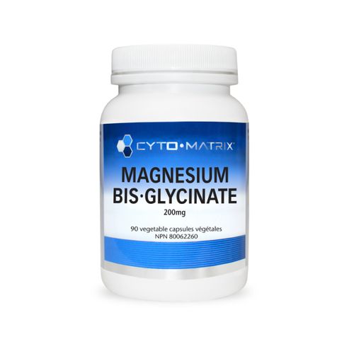 Cyto-Matrix, Magnesium Bis·Glycinate, 200mg, 90 Vegetable Capsules