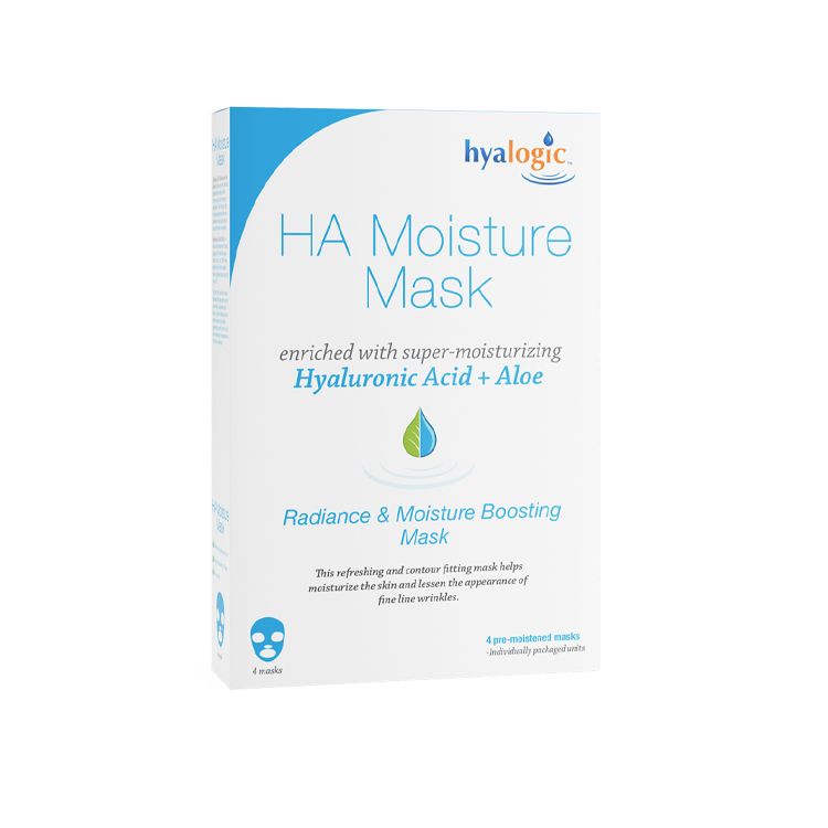 Hyalogic, HA Moisture Mask, 4 Packs