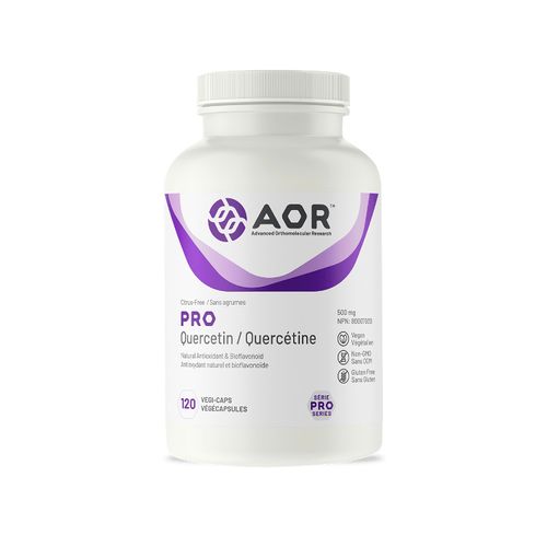 AOR PRO, Quercetin, 500mg, 120 Capsules