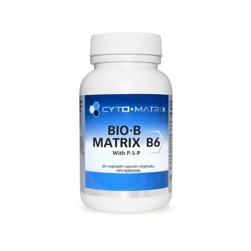 加拿大Cyto-Matrix活性B族维生素胶囊 60粒 高B6含量版 支持荷尔蒙排毒 改善情绪