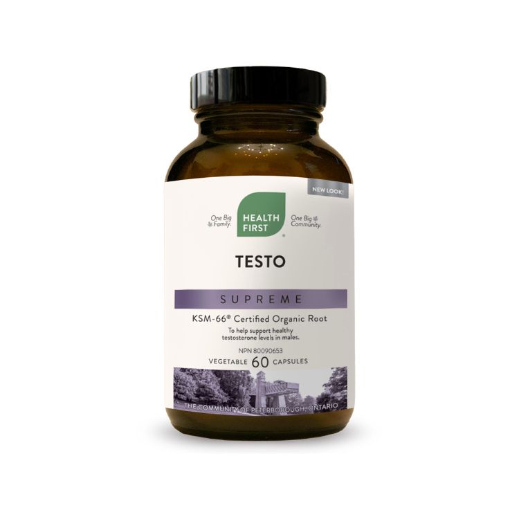 Health First, Testo Supreme, 60 Vegetable Capsules