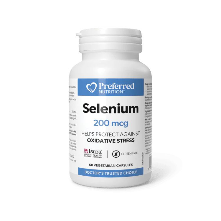 Preferred Nutrition, Selenium, L-selenomethionine, 200mcg, 60 Vegetarian Capsules