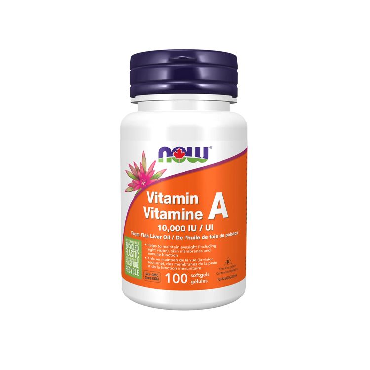 [EXP 05/25] Now Foods,  Vitamin A 10000 IU, 100 Softgels